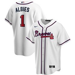 Ozzie Albies Men's Atlanta Braves 2023 City Connect Jersey - White Authentic