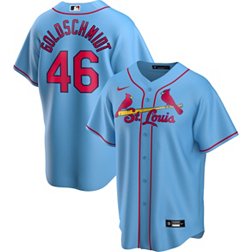 Nike Men's Replica St. Louis Cardinals Paul Goldschmidt #46 Blue Cool Base Jersey