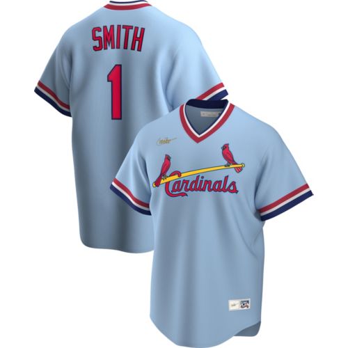 MLB セントルイス・カーディナルス O. SMITH ユニフォーム 44(L) Nike Men's St. Louis Cardinals Ozzie Smith #1 Blue