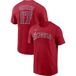 Men's Los Angeles Angels Shohei Ohtani Majestic Red Authentic On-Field  Player Batting Practice Jersey