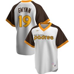 Cooperstown Collection San Diego Padres TONY GWYNN Sewn THROWBACK Baseball  Jersey