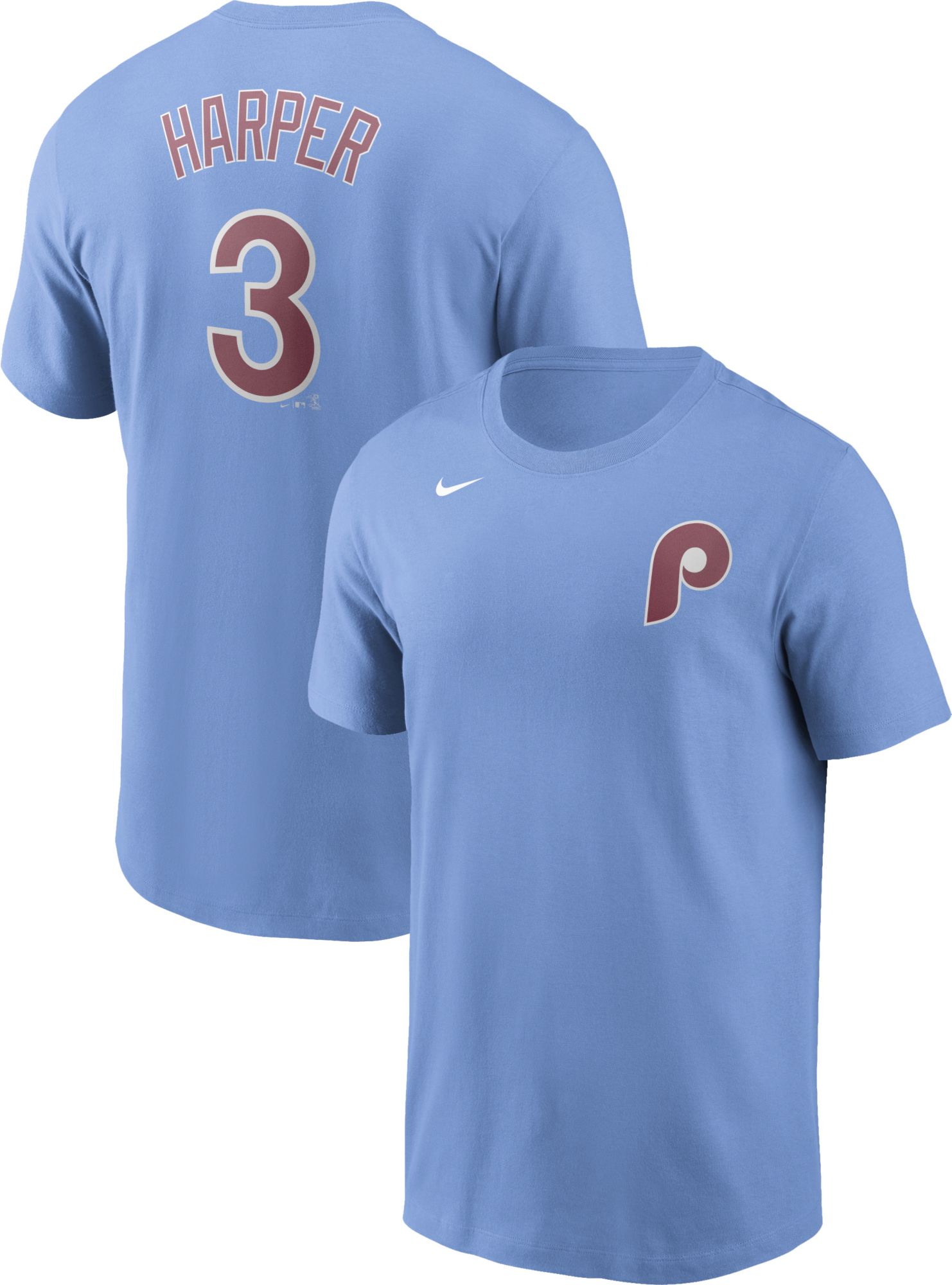 Nike / Men's Philadelphia Phillies Bryce Harper #3 Grey Cool Base