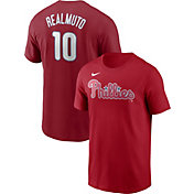 Nike Men's Philadelphia Phillies J.T Realmuto #10 Red T-Shirt