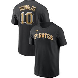 Nike Men's Pittsburgh Pirates Bryan Reynolds #10 Black T-Shirt