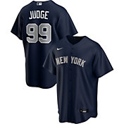Nike Men's Replica New York Yankees Aaron Judge #99 Navy Cool Base Jersey