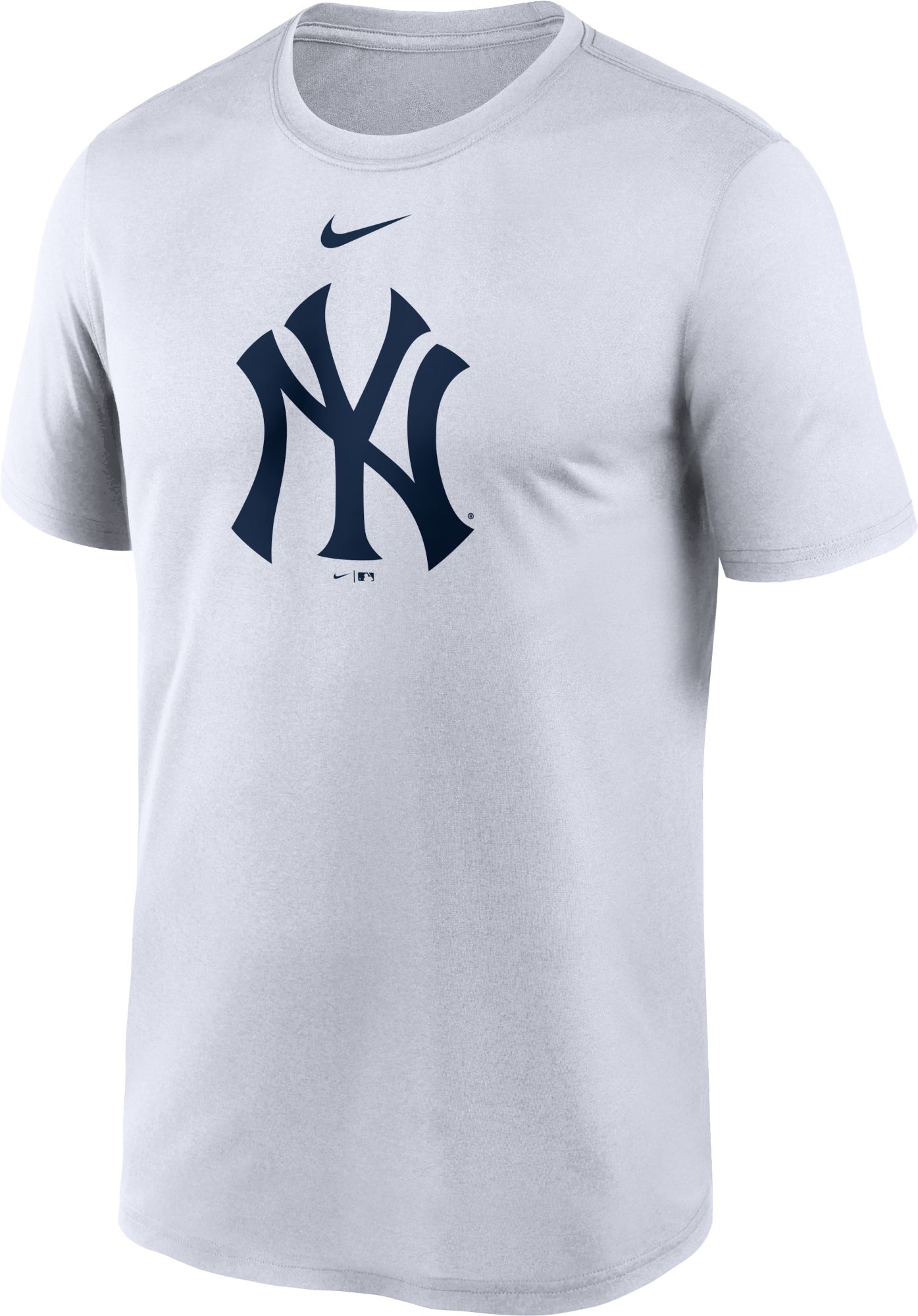 New York Yankees Nike Dri Fit Long Sleeve T-shirt Grey Size Medium