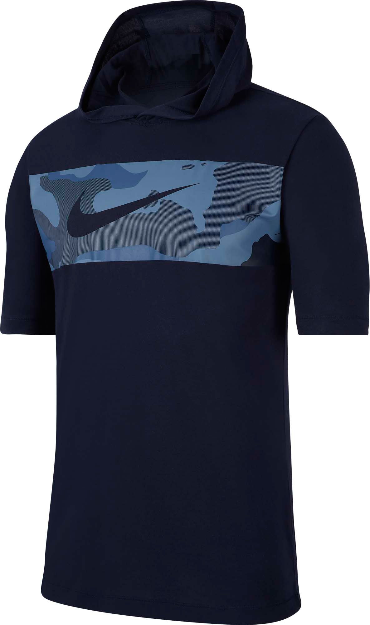Nike Men's Short Sleeve Training Hoodie - .97