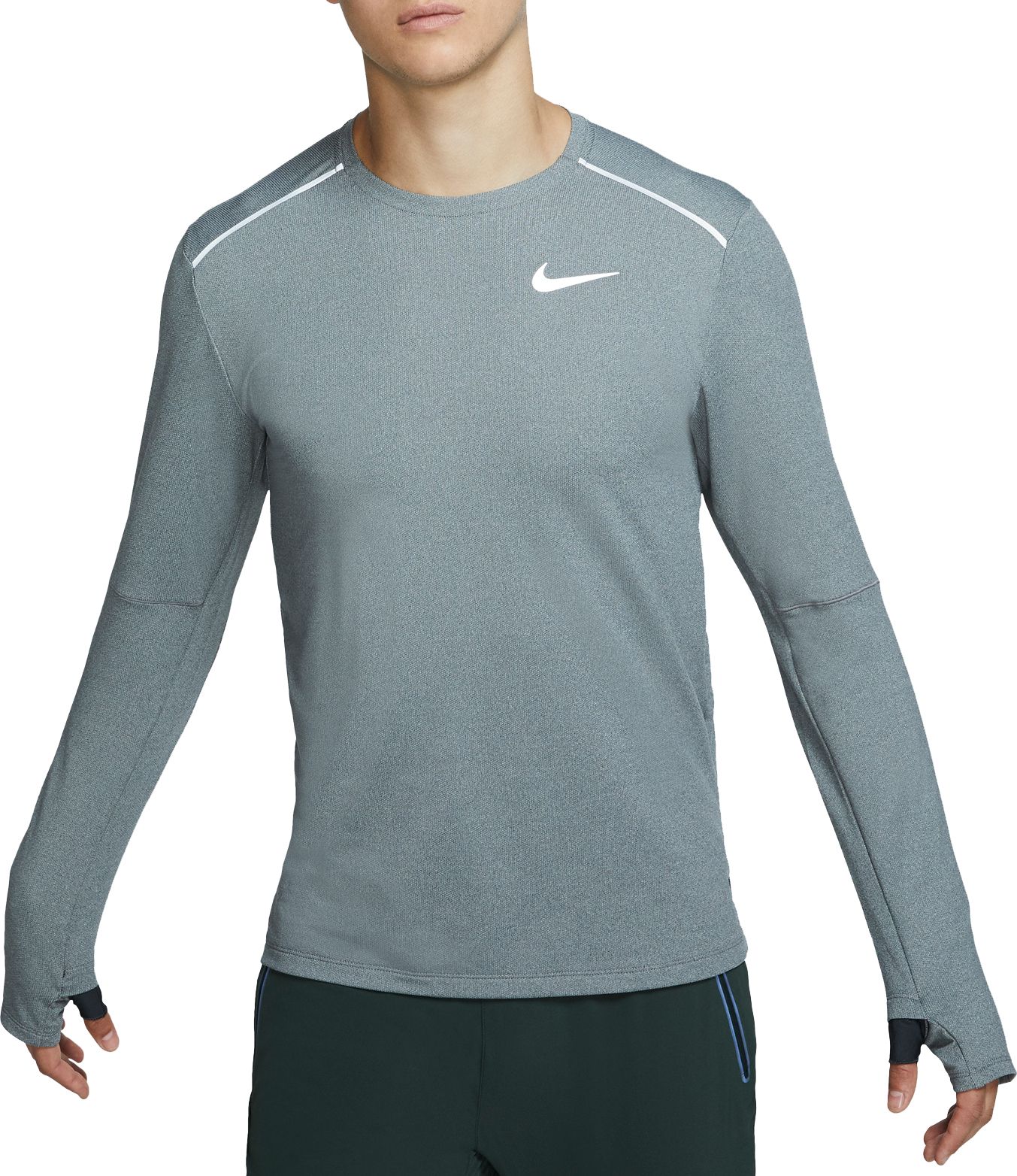 men's dry element long sleeve running top