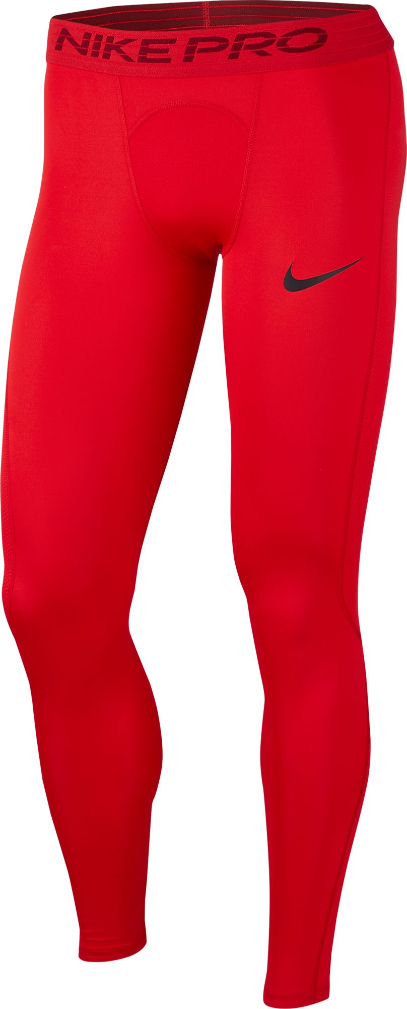 red nike leggings