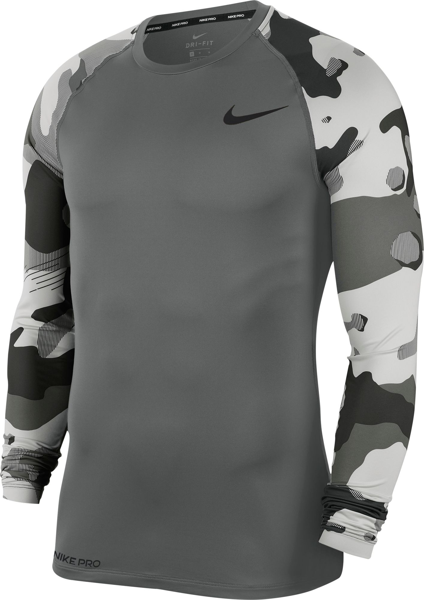 Nike Men's Pro Camo Slim Long-Sleeve Shirt - .97