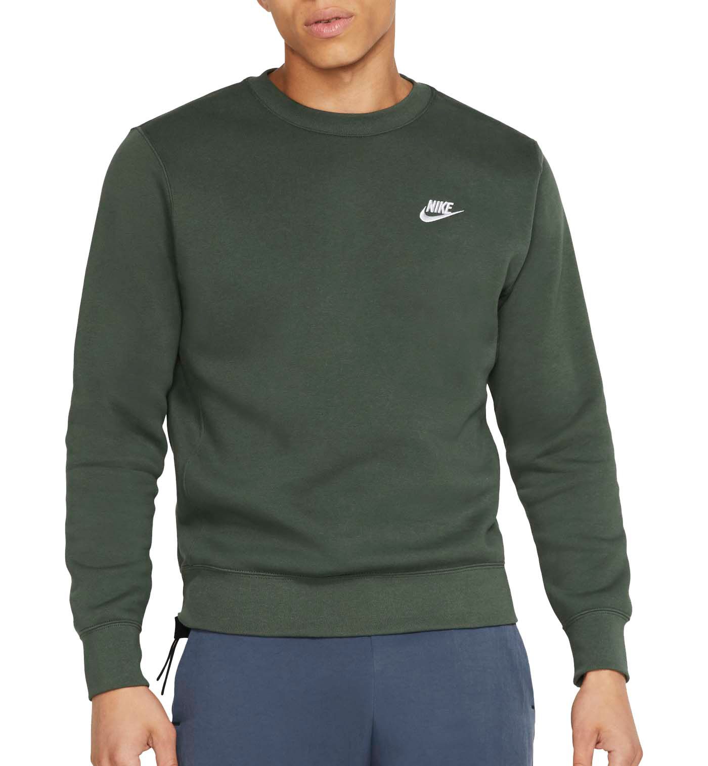 nike crewneck ash green