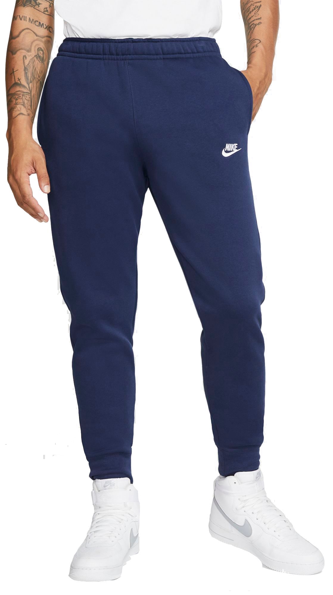 Nike Men's Sportswear Club Fleece Joggers - Blue