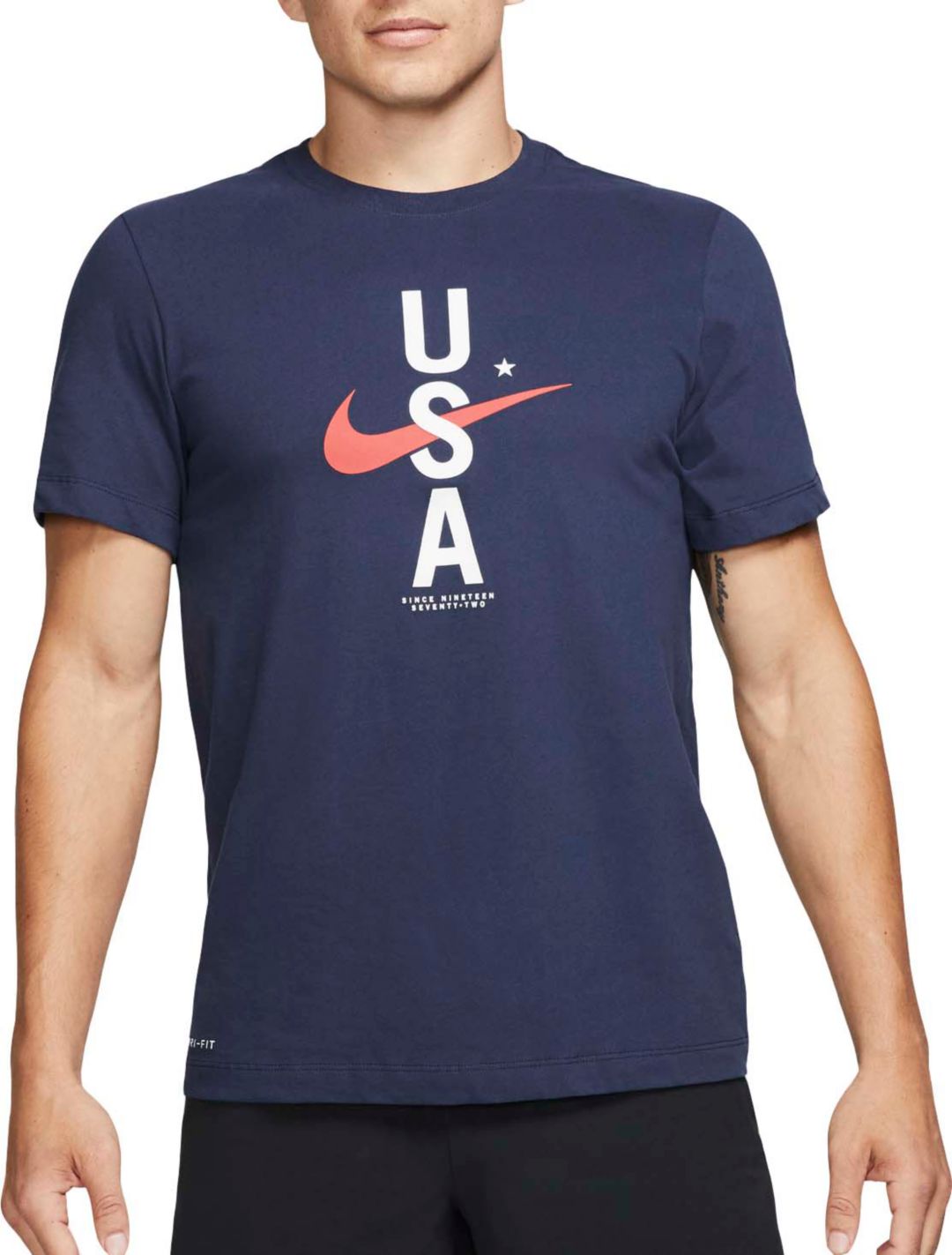 nike mens workout shirts