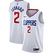 Nike Men's Los Angeles Clippers Kawhi Leonard #2 White Dri-FIT Swingman Jersey