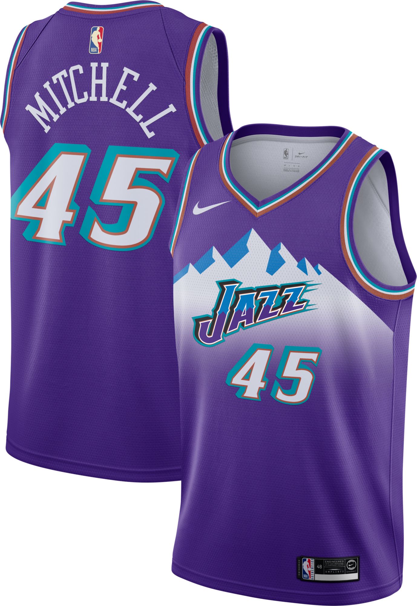 donovan mitchell purple jersey