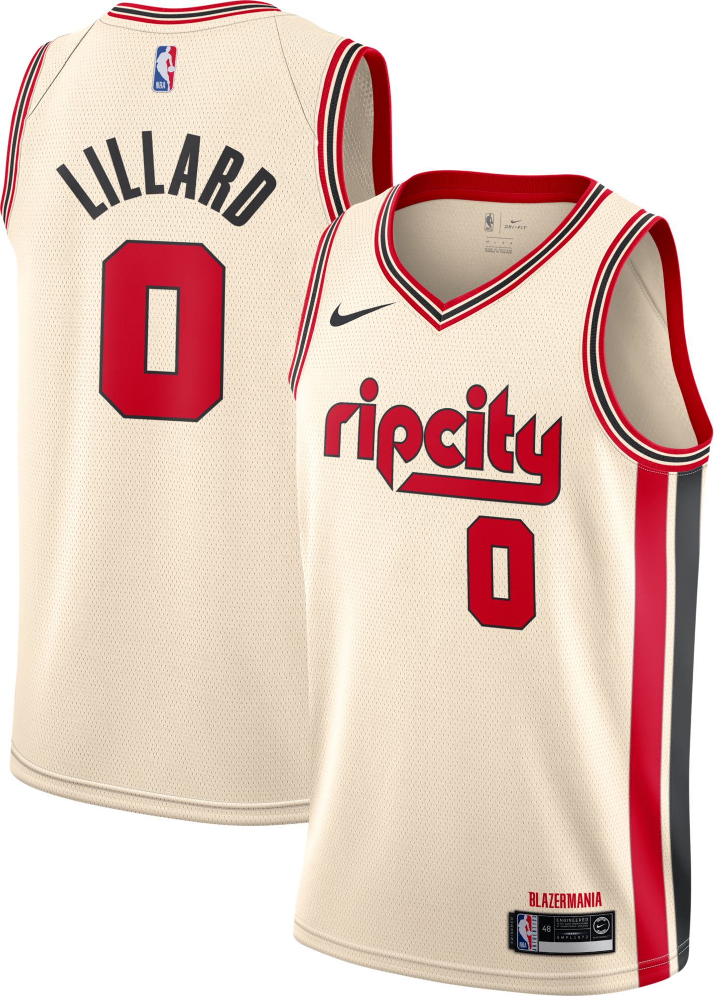 damian lillard jersey city edition