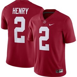 Nike Men's Derrick Henry Alabama Crimson Tide #2 Crimson Dri-FIT Game Football Jersey