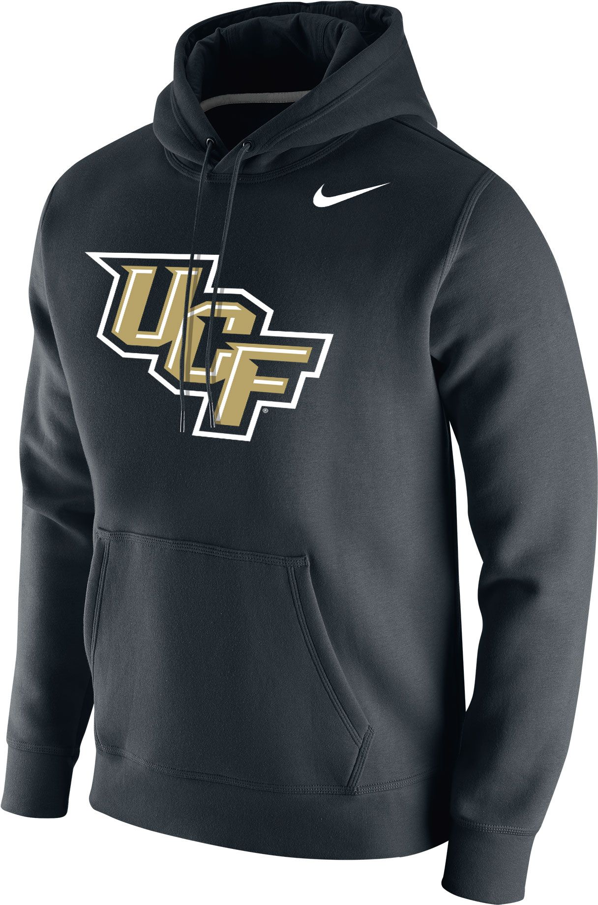 Nike Men's UCF Knights Club Fleece Pullover Black Hoodie