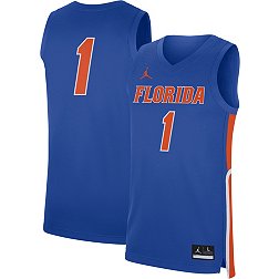 Jordan Men's Florida Gators #1 Blue Replica Basketball Jersey