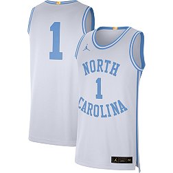 Jordan Men's North Carolina Tar Heels #1 Limited Retro Basketball White Jersey