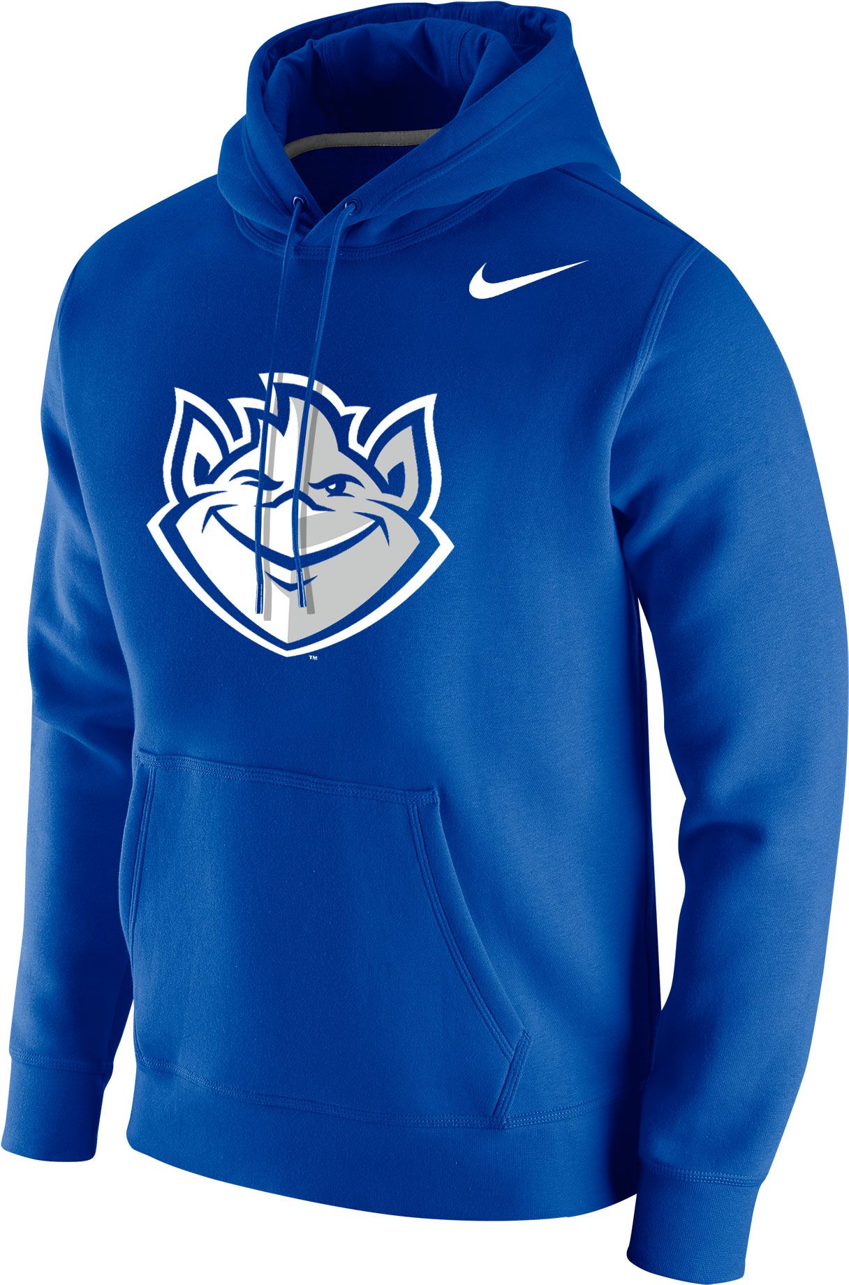 Nike Men's Saint Louis Billikens Blue Club Fleece Pullover Hoodie