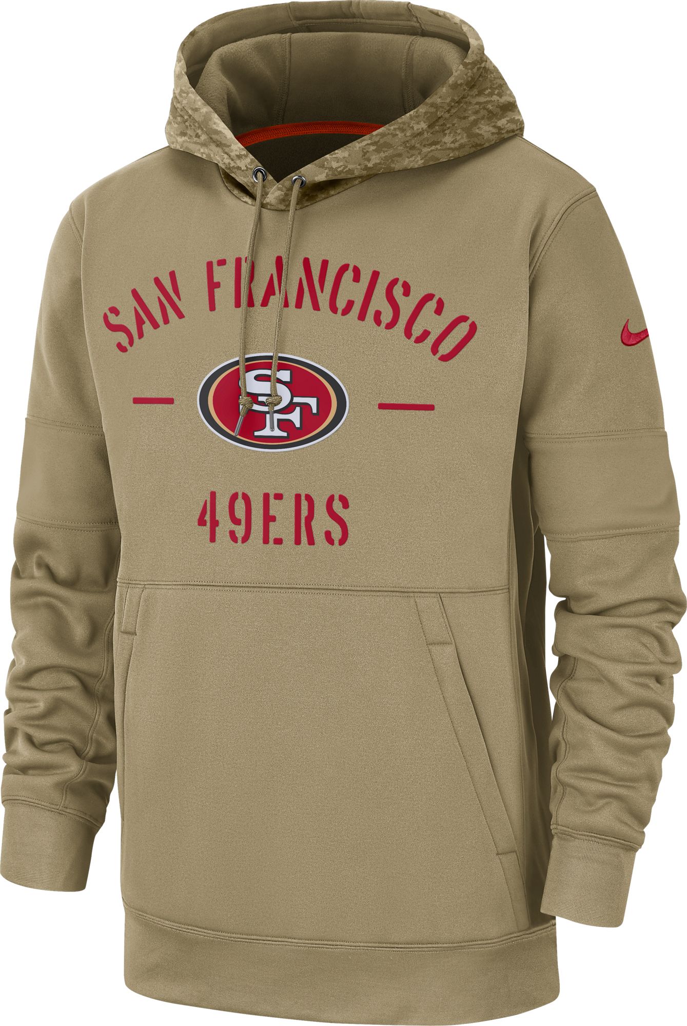 49ers salute to service hoodie