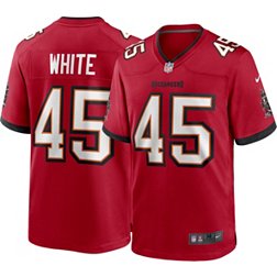 Nike Men's Tampa Bay Buccaneers Devin White #45 Red Game Jersey