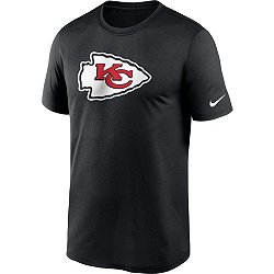 Men's Nike Heathered Gray Kansas City Chiefs Primary Logo T-Shirt Size: Medium