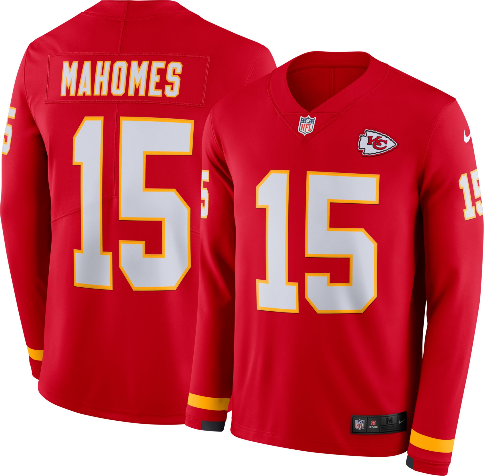 long sleeve chiefs jersey