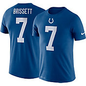 Nike Men's Indianapolis Colts Jacoby Brissett #7 Logo Blue T-Shirt
