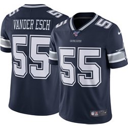 Nike Men's Dallas Cowboys Leighton Vander Esch #55 100th Navy Limited Jersey