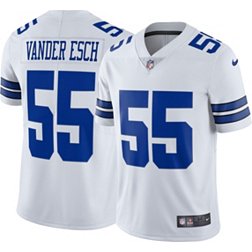 Nike Men's Dallas Cowboys Leighton Vander Esch #55 Vapor Limited White Jersey