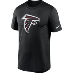 Nike Men's Atlanta Falcons Legend Logo Black T-Shirt