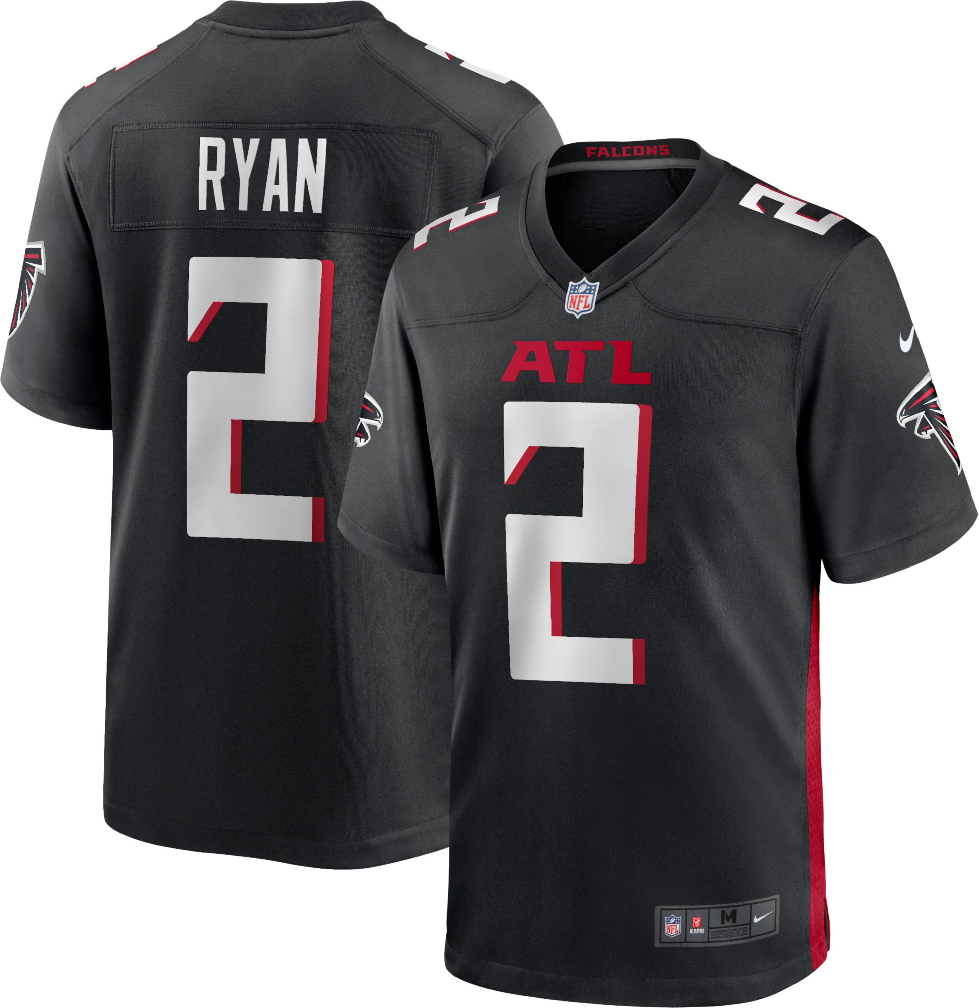 all black falcons jersey