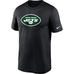 Nike Men's New York Jets Legend Logo Black T-Shirt