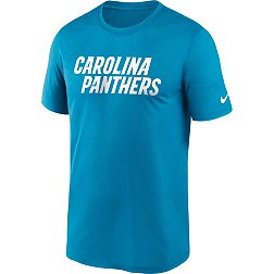 Nike Men's Carolina Panthers Sideline Dri-Fit Cotton  T-Shirt