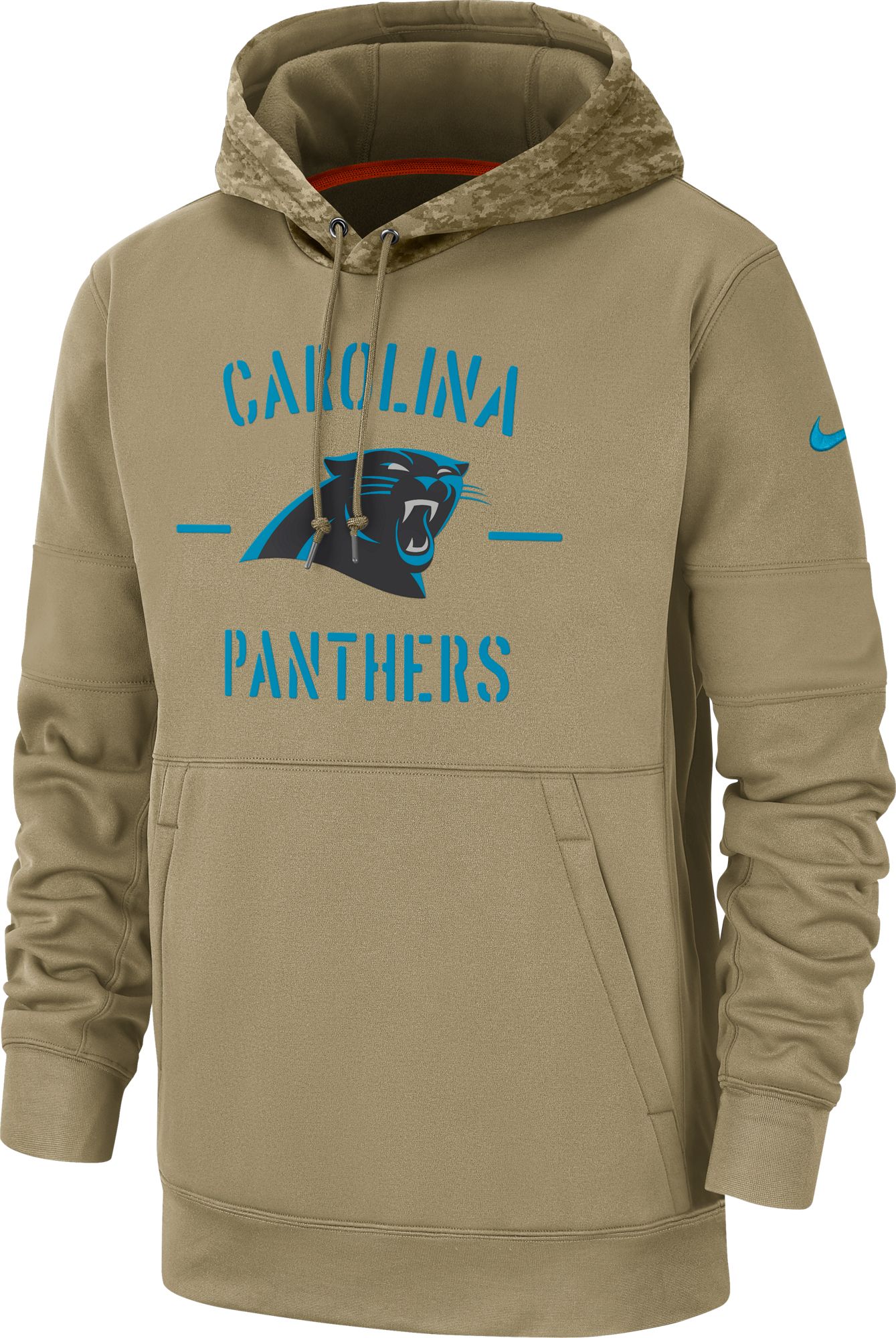 panthers salute to service hoodie