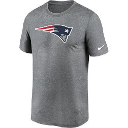 Nike Men's New England Patriots Legend Logo Grey T-Shirt