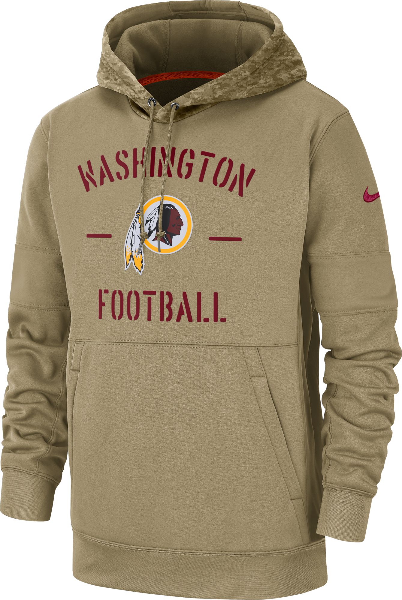 camo redskins hoodie