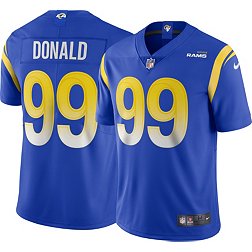 Aaron Donald for Los Angeles Rams: Throwback Jersey - NFL Removable Wall Decal Giant Athlete + 2 Wall Decals 34W x 51H