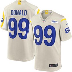 Nike Men's Los Angeles Rams Aaron Donald #99 White Game Jersey