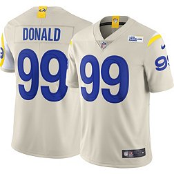 Nike Men's Los Angeles Rams Aaron Donald #99 Vapor Limited White Jersey