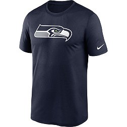 Nike Men's Seattle Seahawks Legend Logo Navy T-Shirt