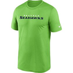 Nike Men's Seattle Seahawks Sideline Dri-Fit Cotton  T-Shirt