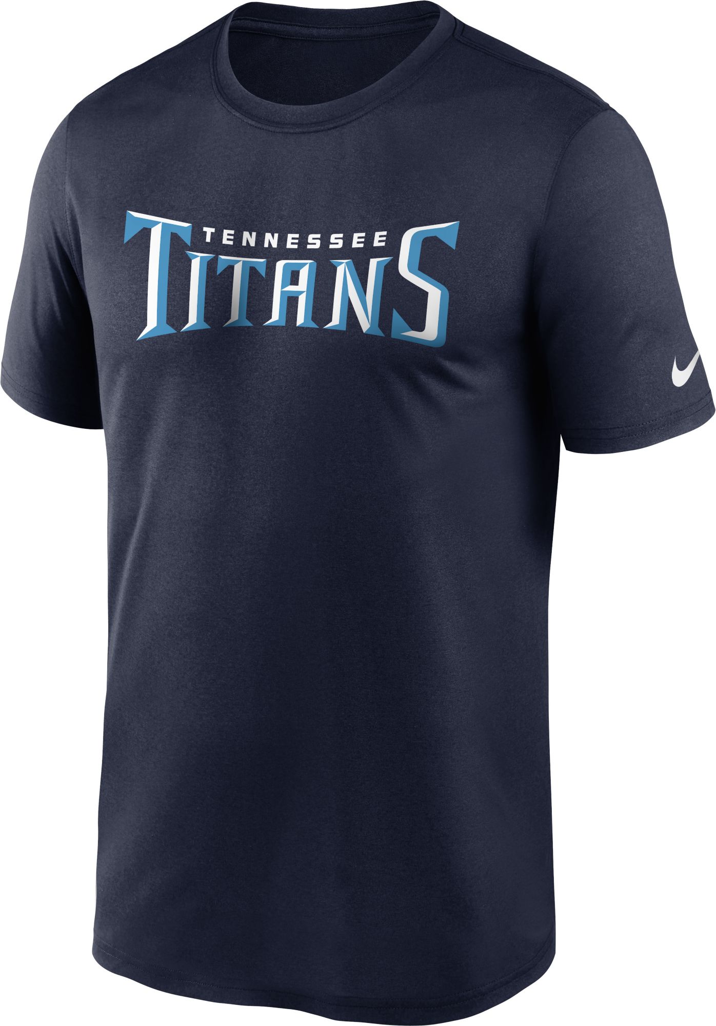 Nike Men's Tennessee Titans Sideline Dri-Fit Cotton  T-Shirt