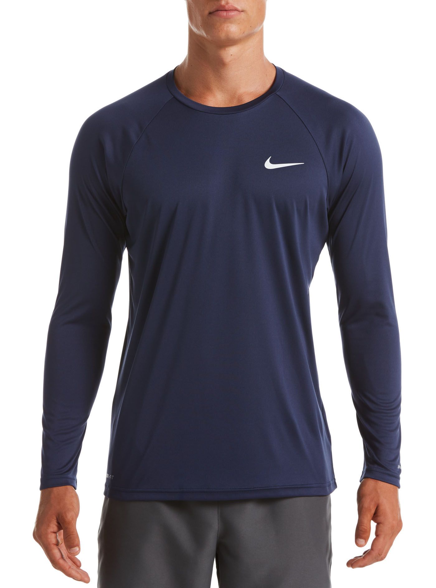nike men's essential long sleeve hydro rash guard