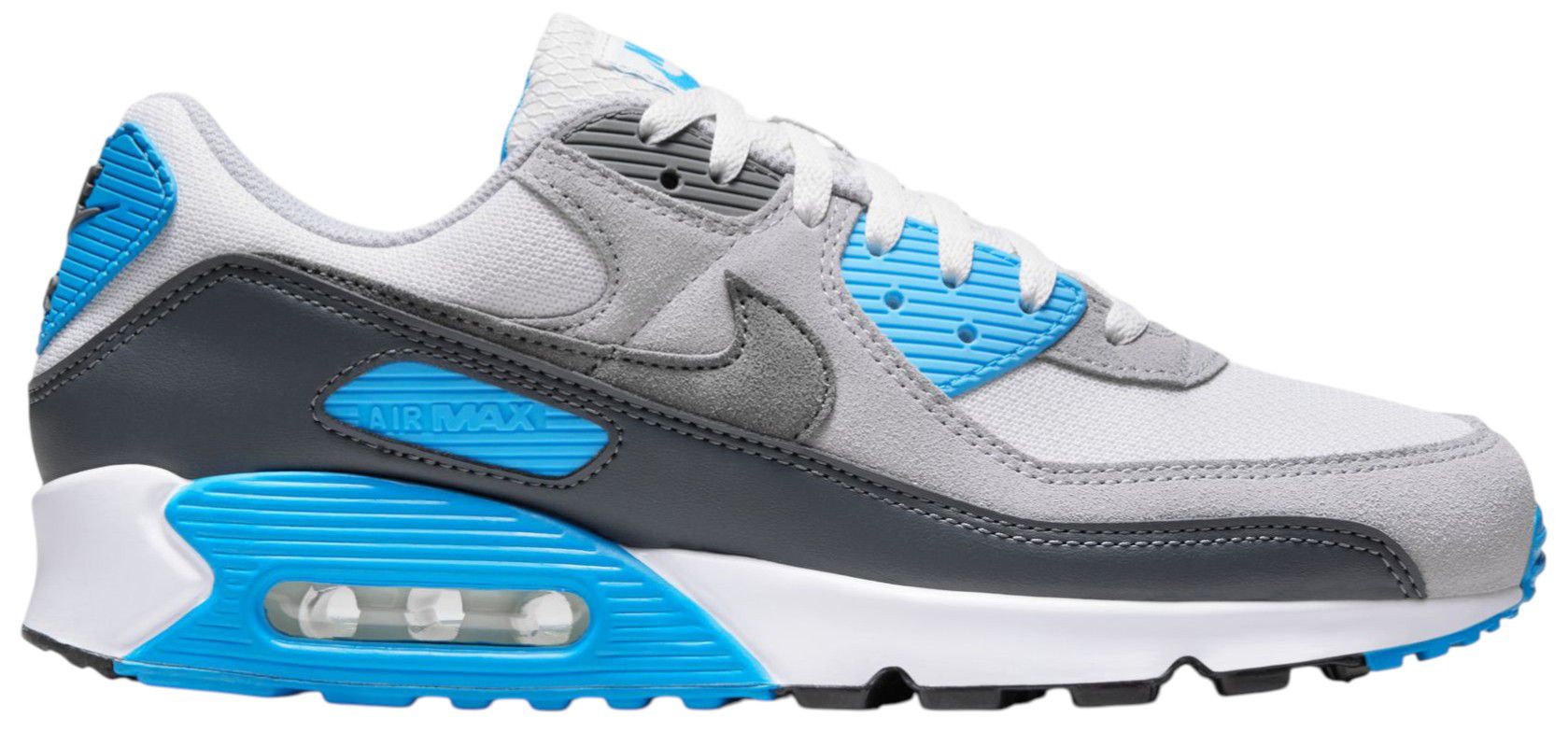 Platinum/Grey/Blue Light