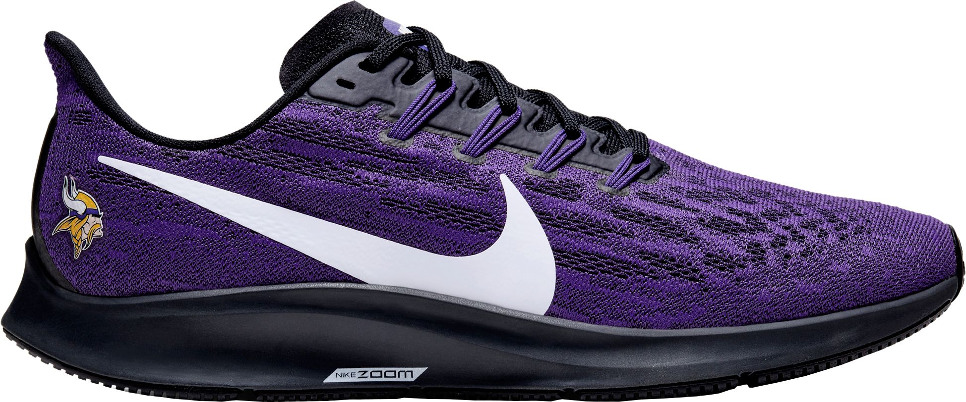 purple nike track shoes
