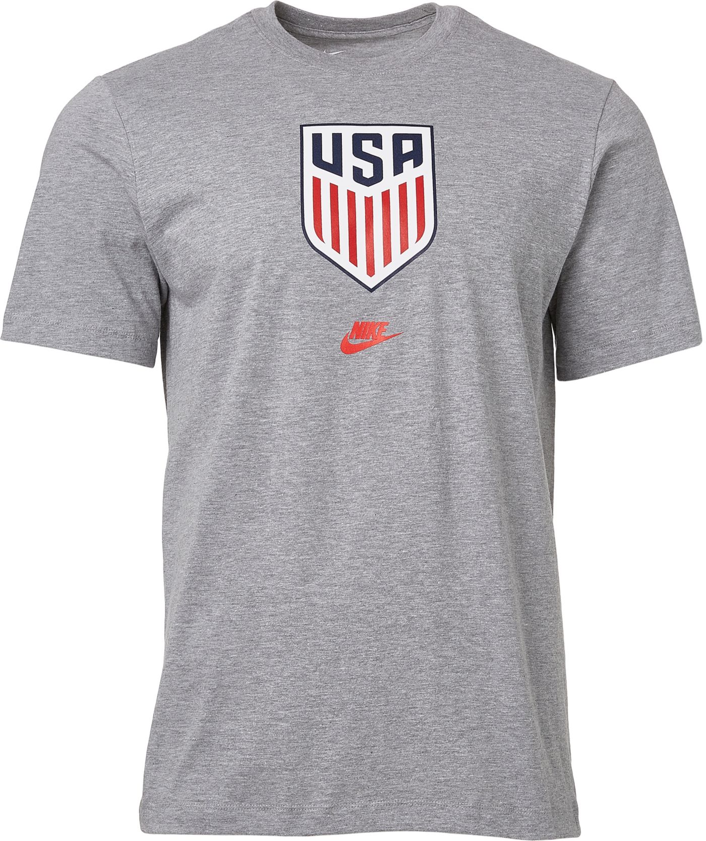 Download Nike Men's USA Soccer Crest Gray T-Shirt | DICK'S Sporting ...