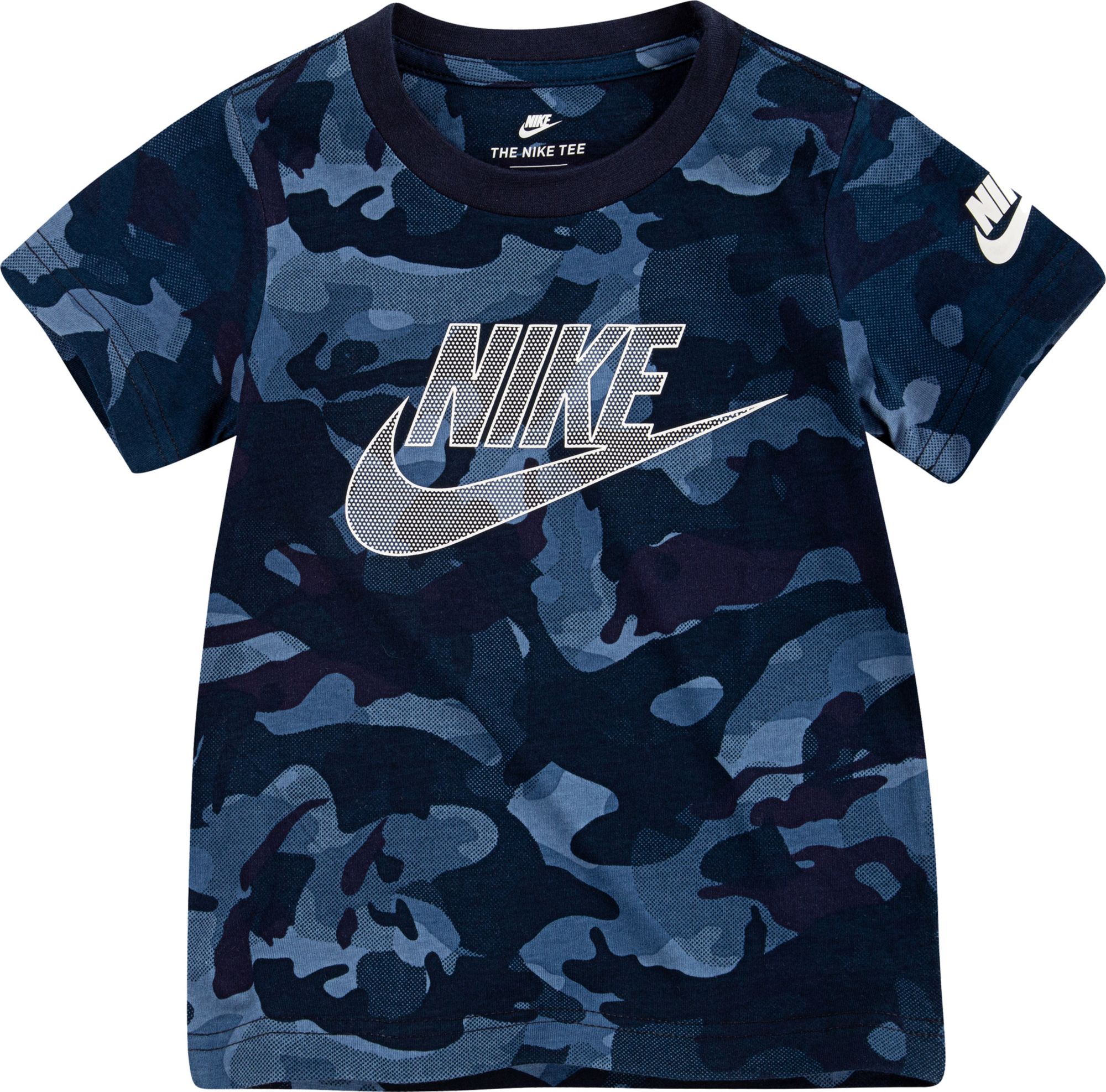 boys nike camo shirt